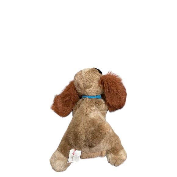The Disney Store Vintage Lady And The Tramp 12” Bean Bag Stuffed Plush Dog Toy - Picture 8 of 10